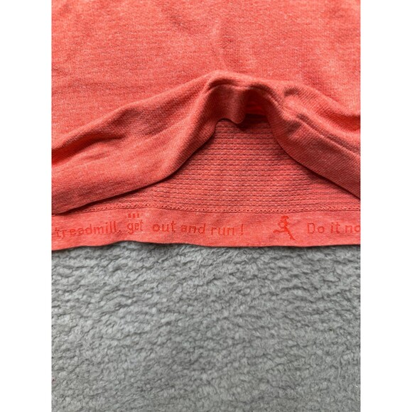 Lululemon Swiftly tech salmon and gray capped sleeve sz 8 - Picture 5 of 8